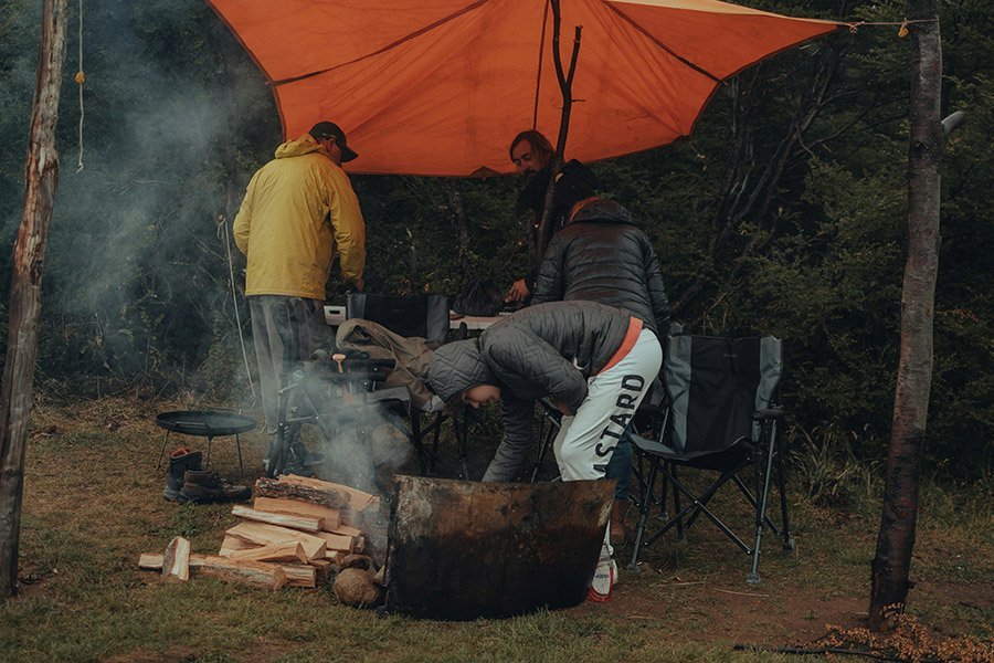 Camping kitchen