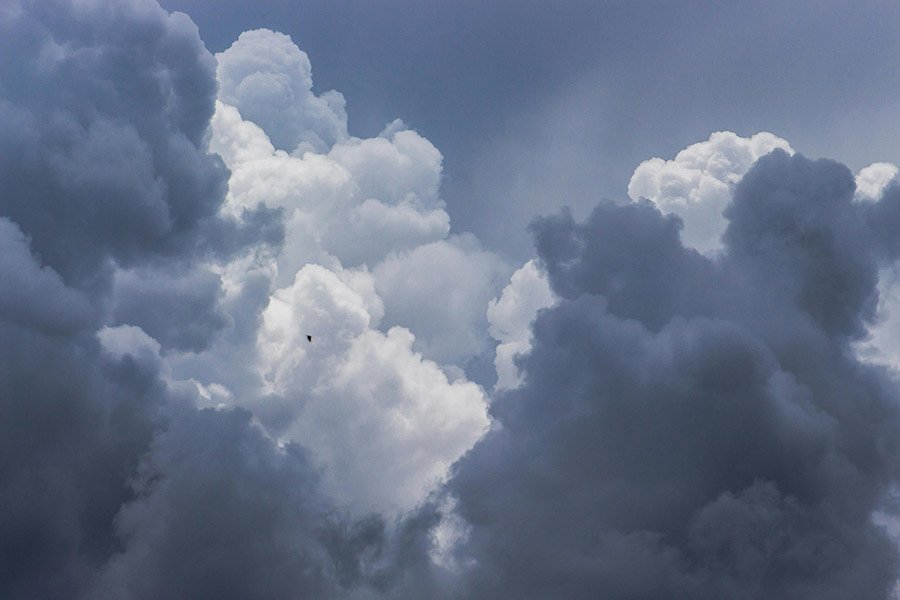 Storm clouds