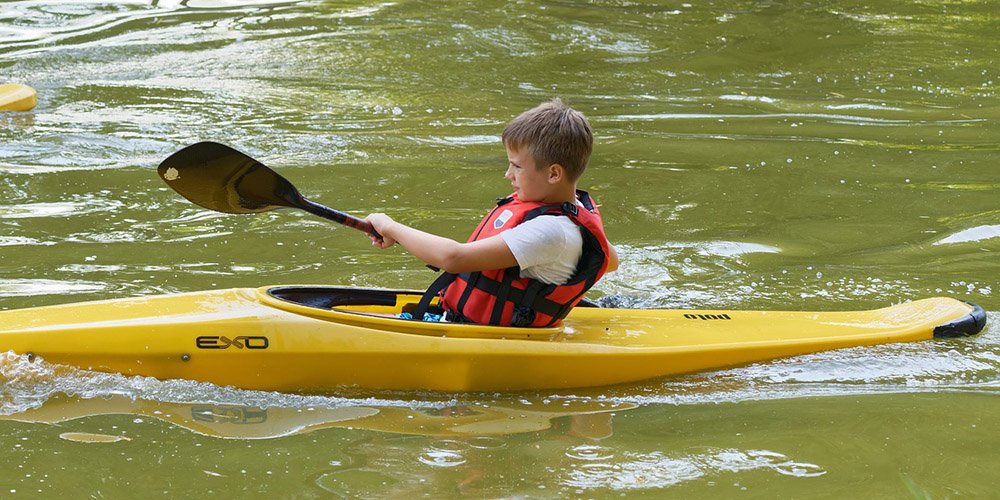 Kayaking with kids