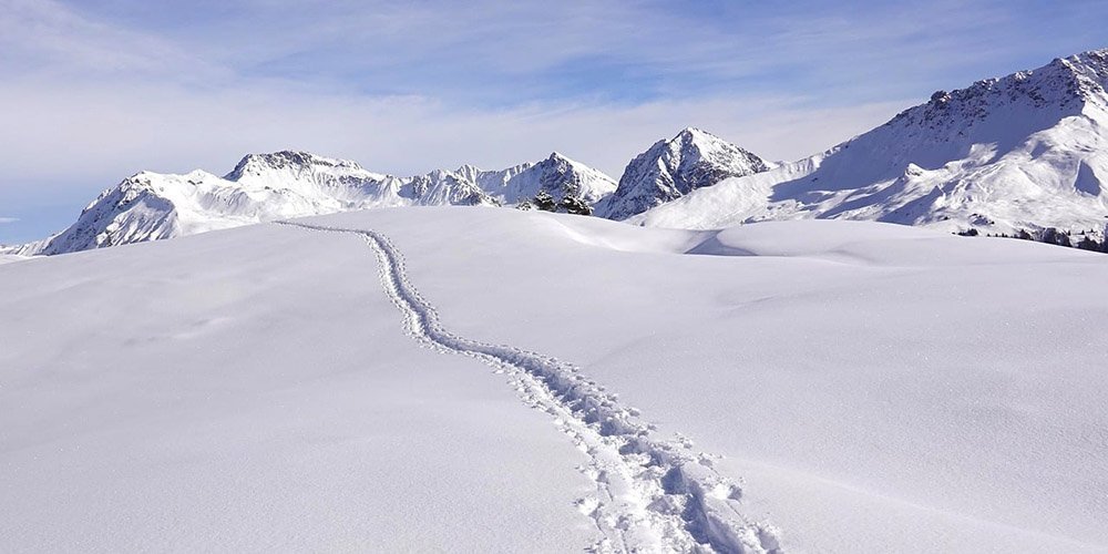 Winter hiking