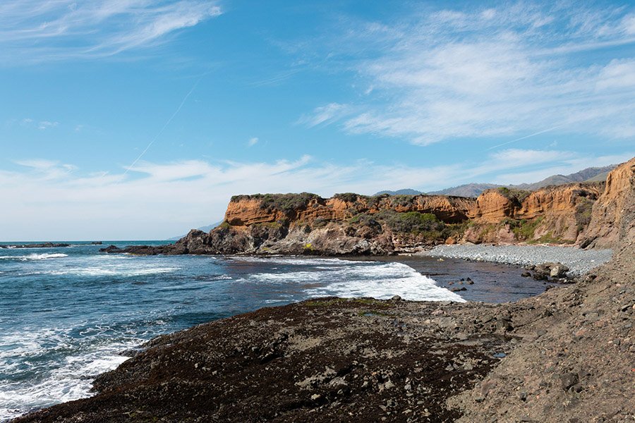 San Simeon beach