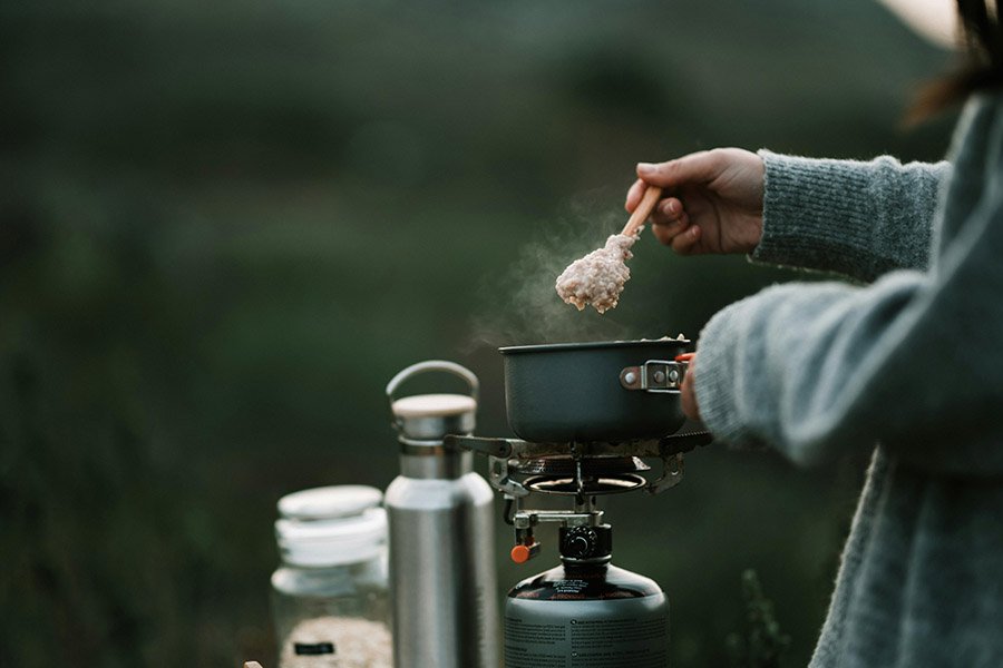 easy camping meal