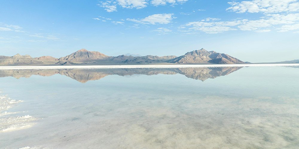 Bonneville salt flats